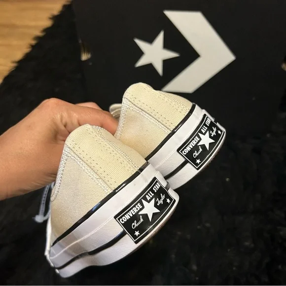 CONVERSE Chuck 70 canvas lace up low top shoes sneakers women’s 8.5 new - Picture 4 of 7